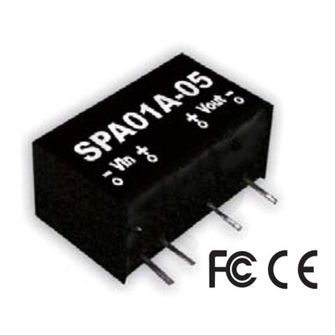 Měnič DC/DC modulový 1W 5V MEAN WELL SPA01B-05