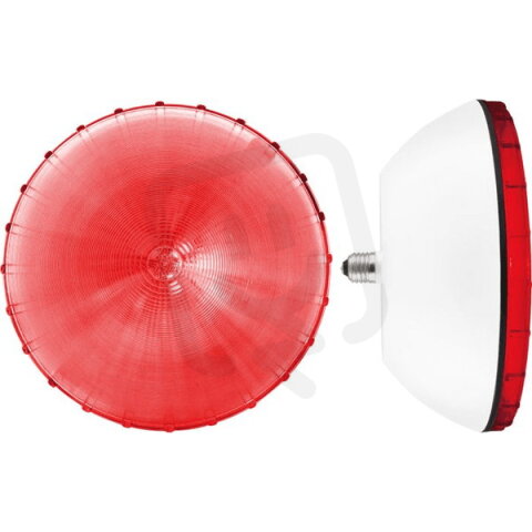 Žárovka LED FEU 2.0 110/240V, AC, E27, červená, světle šedá, průměr 300 mm 35163