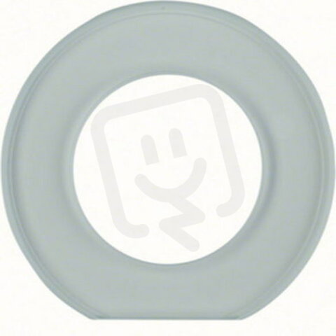 Rámeček zakončovací díl, skleněný, Serie Glas, čirá HAGER WTD7171GT