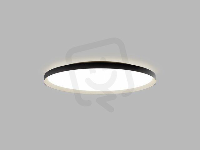 Stropní svítidlo MOON 80, BCH TRIAC 88W (76+12) 2700K/3000K/4000K černá/šampaň