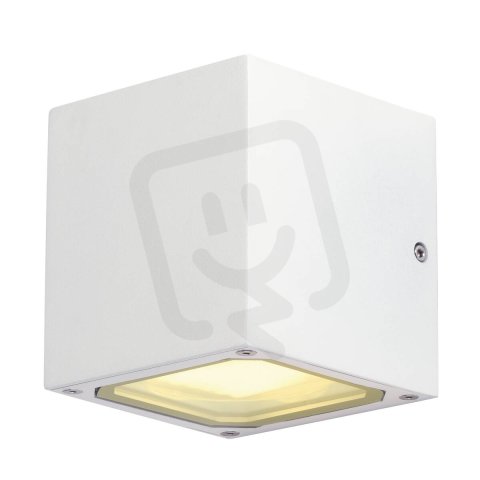 SITRA CUBE venkovní nástěnné svítidlo TCR-TSE IP44 bílé max. 18 W SLV 232531