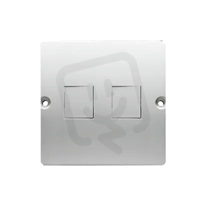 Kryt zásuvky komunikační (pro prvky Keystone), bílá KONTAKT SIMON BMGK1P/11