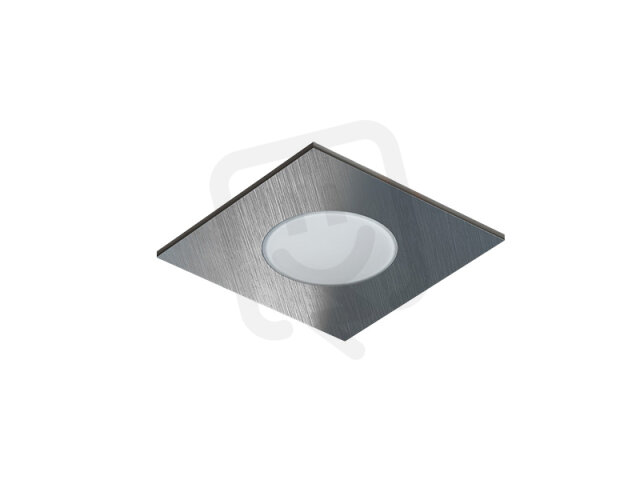 Podhledové svítidlo SPOTLIGHT IP65 SQUARE 4000K stříbrná brouš PANLUX PN14300027