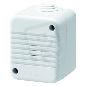 Gewiss GW26427  Akustický alarm 230V, šedá