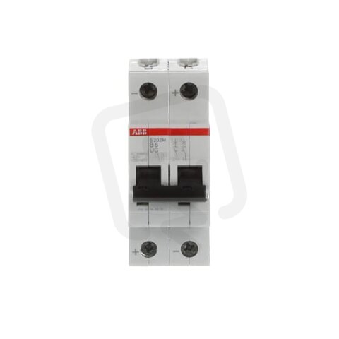 S202M-B6UC Jistič 2P 6A char. B ABB 2CDS272061R0065