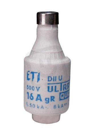 Pojistková vložka DII UQ gR 20A ETI 004322006