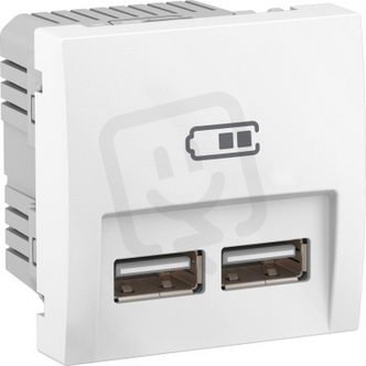 ALB44378 Dvojitá USB nabíječka 2.1A, pol