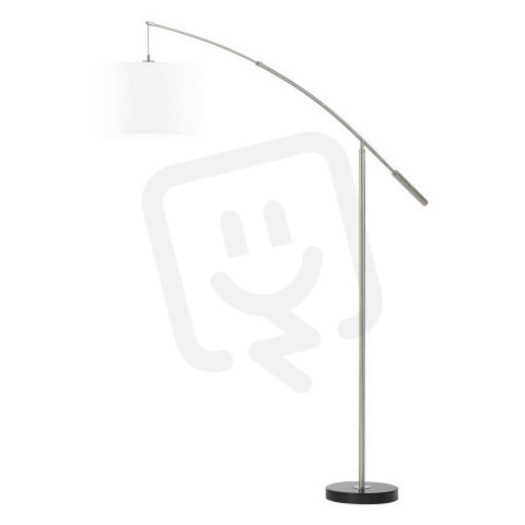 Stojací svítidlo NADINA matný nikl/bílá 60W IP20 EGLO 92206