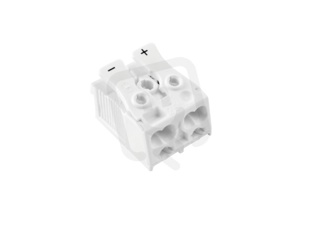 Svorkovnice SLK 3/2 (+ -) pro svítidla PC bílá/88167621 Eleman 1000409