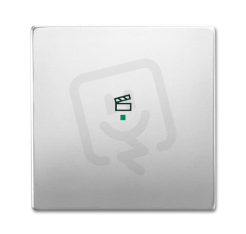 ABB Future linear Kryt 1násobný symbol scény ušlechtilá ocel SRS-1-866