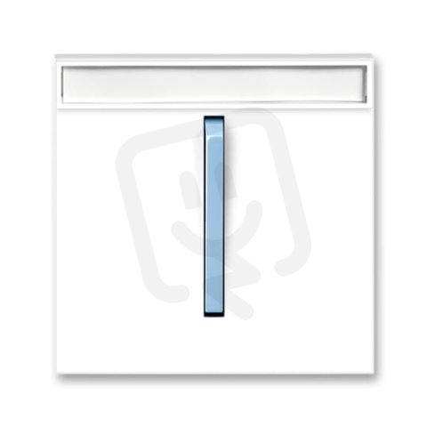 Kryt vypínače s páčkou s popis polem 3559M-A00610 41 bílá/ledová modrá Neo ABB