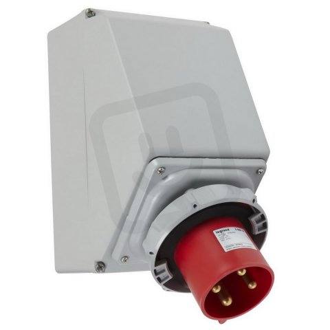 P17 TEMPRA PRO IP 66/67 PŘÍVODKA 400V 4K 125A 3P+E ČERVENÁ LEGRAND 555618