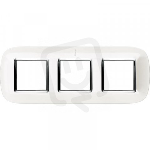 Legrand HB4802M3HD BTAX Rámeček2+2+2 AXOLUTE BÍLÝ