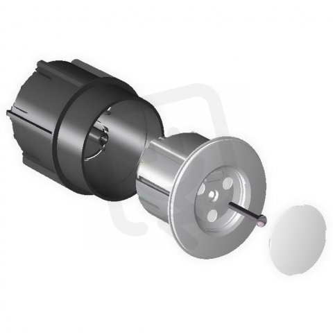 NOUZOVÉ SVÍTIDLO LIPSO ČELNÍ 230V IP44 MODRÁ LEGRAND 660911