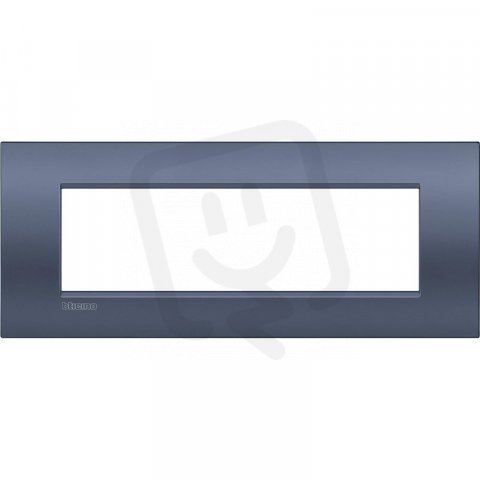 BTICINO LIVINGLIGHT RÁMEČEK AIR 7MODULOVÝ BLUE MOON LNC4807BM