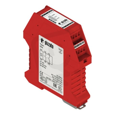 Bezpečnostní modul 2NO, 120VAC, kat. 3 PIZZATO CSAR-20V120