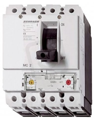 Jistič výkonový, typ A, 4-pólový, 50kA, 200A/125A SCHRACK MC220241R-