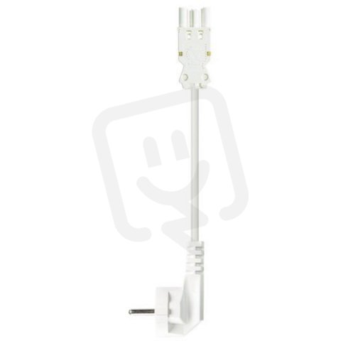 kabel přívodní CZ vidlice - gesis, 3-pól, 3*1,5mm2, délka 3m, bílý