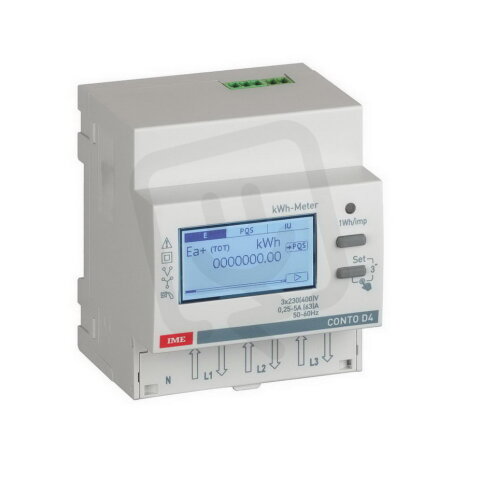 IME ELEKTROMĚR 3F/3F+N PŘÍMÝ 63A RS485 400V DVOUTARIFNÍ LEGRAND CE4DF3DTCL1