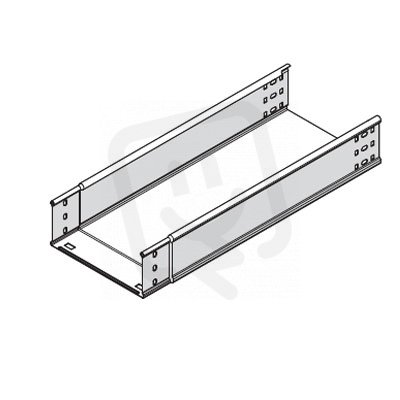 Žlab kabelový neperforovaný 200*110*0, 65mm, 3m, integrované spojky, Sendzimir