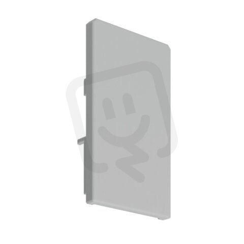 Záslepka KLUŚ 4050-W pro AL profil, šedá /24336/ ALUMIA C28018C02