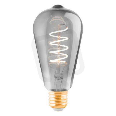 Světelný zdroj E27-LED ST64 4W 2000K kouřová EGLO 110088