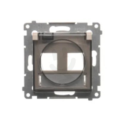 DKP2B.01/41A Dvojitá plochá krytka IP44