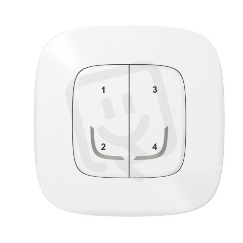 Valena Allure with Netatmo - bezdrátový ovladač scénářů ''1-4'', bílá LEGRAND