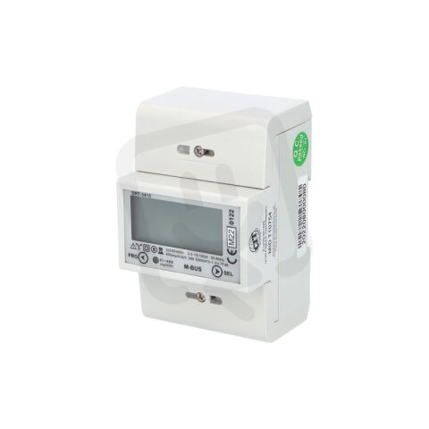 Elektroměr DRT-341C 100A MID B+D, M-Bus 4 mod., LCD, 3-fáz., 1-tar. 1008832