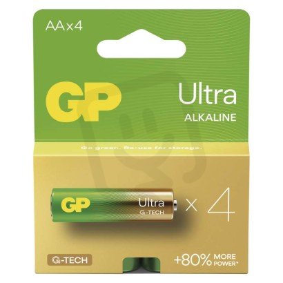 Alkalická baterie GP Ultra AA (LR6) GP BATTERIES B02214