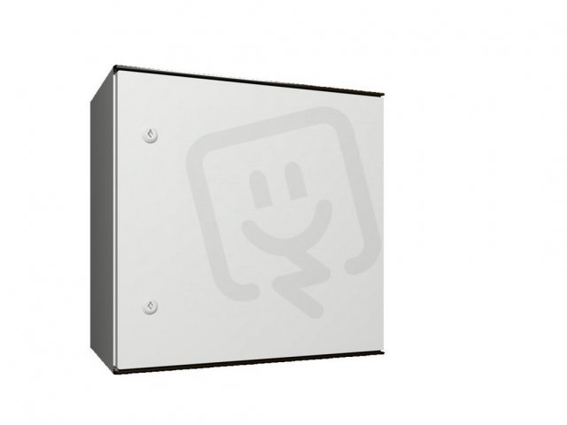 KS Skříň plast. 500x500x300mm, RAL7035