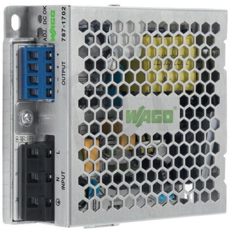 Spínaný napájecí zdroj Eco 1fáz. 12V DC 2 A LED dioda DC-OK WAGO 787-1701