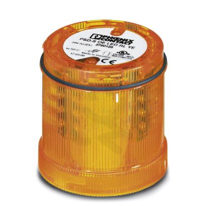 PSD-S OE LED RL YE Kruhově svítící prvek LED, 24 V AC/DC, žlutý 2700125
