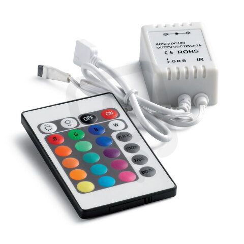 CONTROLLER RGB 12V DC 8A IR