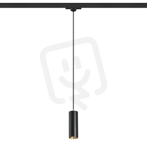 MAVRO pro tříokr. lištu závěsná černá/zlatá 230V LED 12W 38° 3000K RENDL R13985