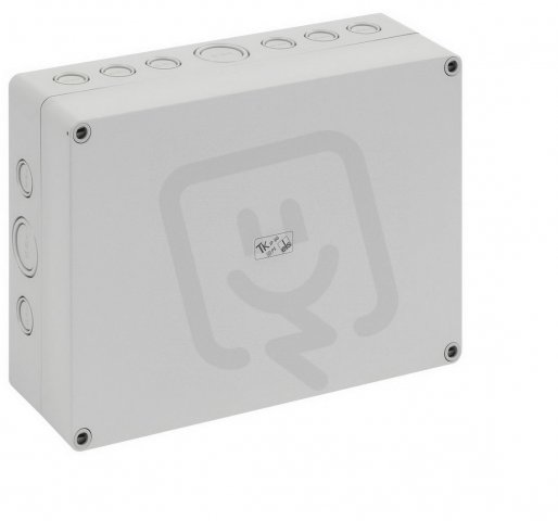 Prázdná skříň TK PS 2518-8f-m šedá IP66 IK07 254x180x84mm SPELSBERG 10591101