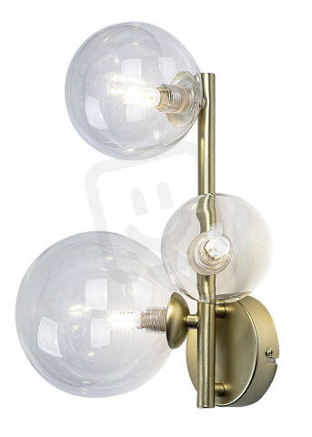 Aslov zlatá G9 3x MAX 28W IP20 lm