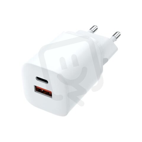 USB-C + USB-A fast charger GaN 33W PD