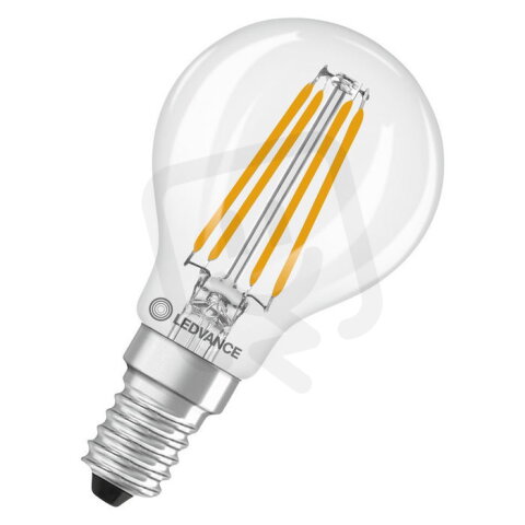 LED CLASSIC P V 4W 830 Clear E14 LEDVANCE 4099854482229