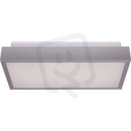 Stropní a nástěnné svítidlo Quatro 400x200 šedá 2x60W IP20 E27 922003/54S