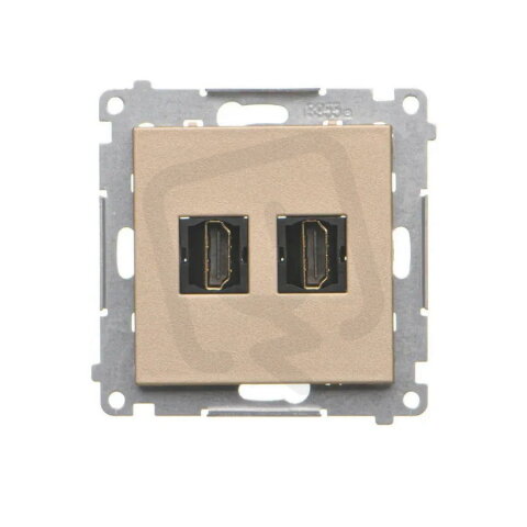 Zásuvka HDMI (v2.1), 2 násobná (přístroj