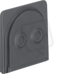 Průchodka pro 2 kabely (3x1,5 až 5x2,5 mm2 ), IP 55, Berker W.1, šedá WNA690