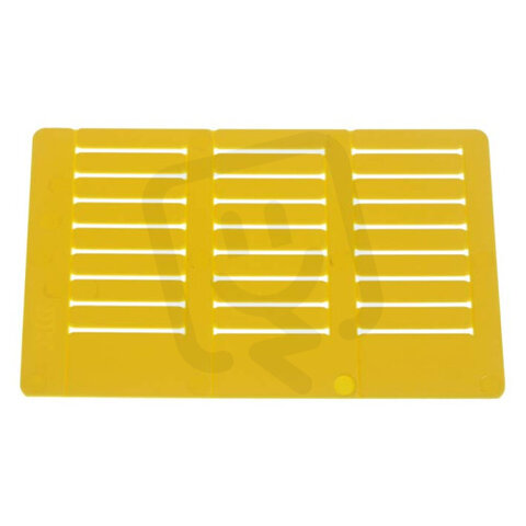 Karta se štítky 21x4,2mm PFC04221KA4