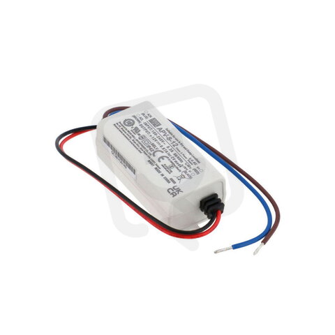 LED napájecí zdroj s konstantním napětím APV-8-12V IP42 MW LED-POL ORO15001