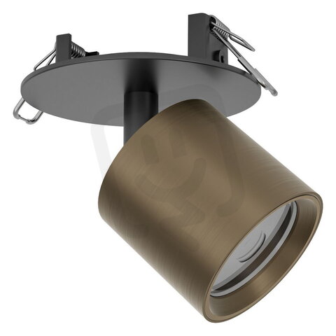 LED-CCT-SPOT BRONZE GEBÜRSTET MENGIBAR