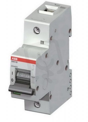 S801B-C125 jistič 1p char. C 125A s klecovou svorkou 16kA ABB 2CCS811001R0844