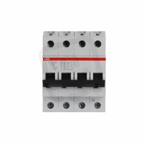 ABB S203-C16NA jistič 3F odpojení N vodiče (3+NA) 16 A char. C 6kA