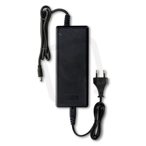 Napájecí adaptér 120W, DC24V/5A, IP20, černý plast, s vidlicí