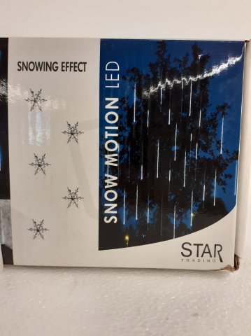 Vánoční osvětlení padající sníh, 5x16LED,5funkcí