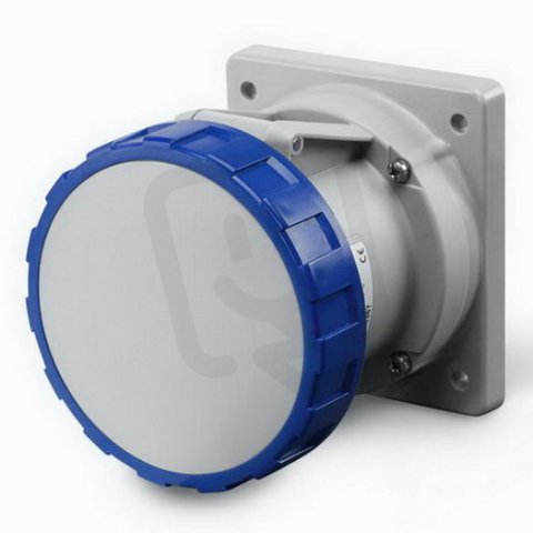 SCAME Zásuvka vestavná OPTIMA, rovná 2P+E, 125A, 6h/200-250 V, 50/60 Hz, IP67